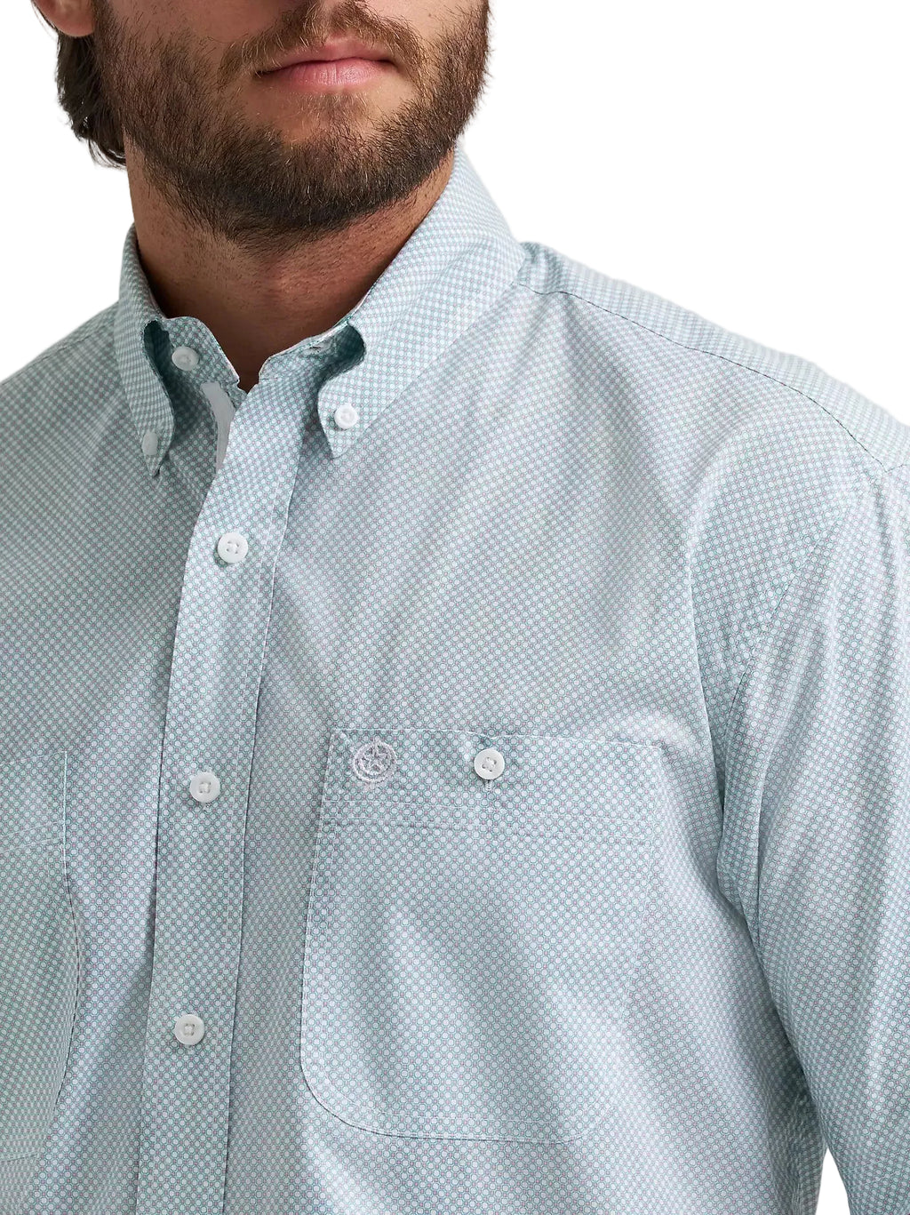 Wrangler George Strait Short Sleeve Men's Button Down Shirt – Dollar ...