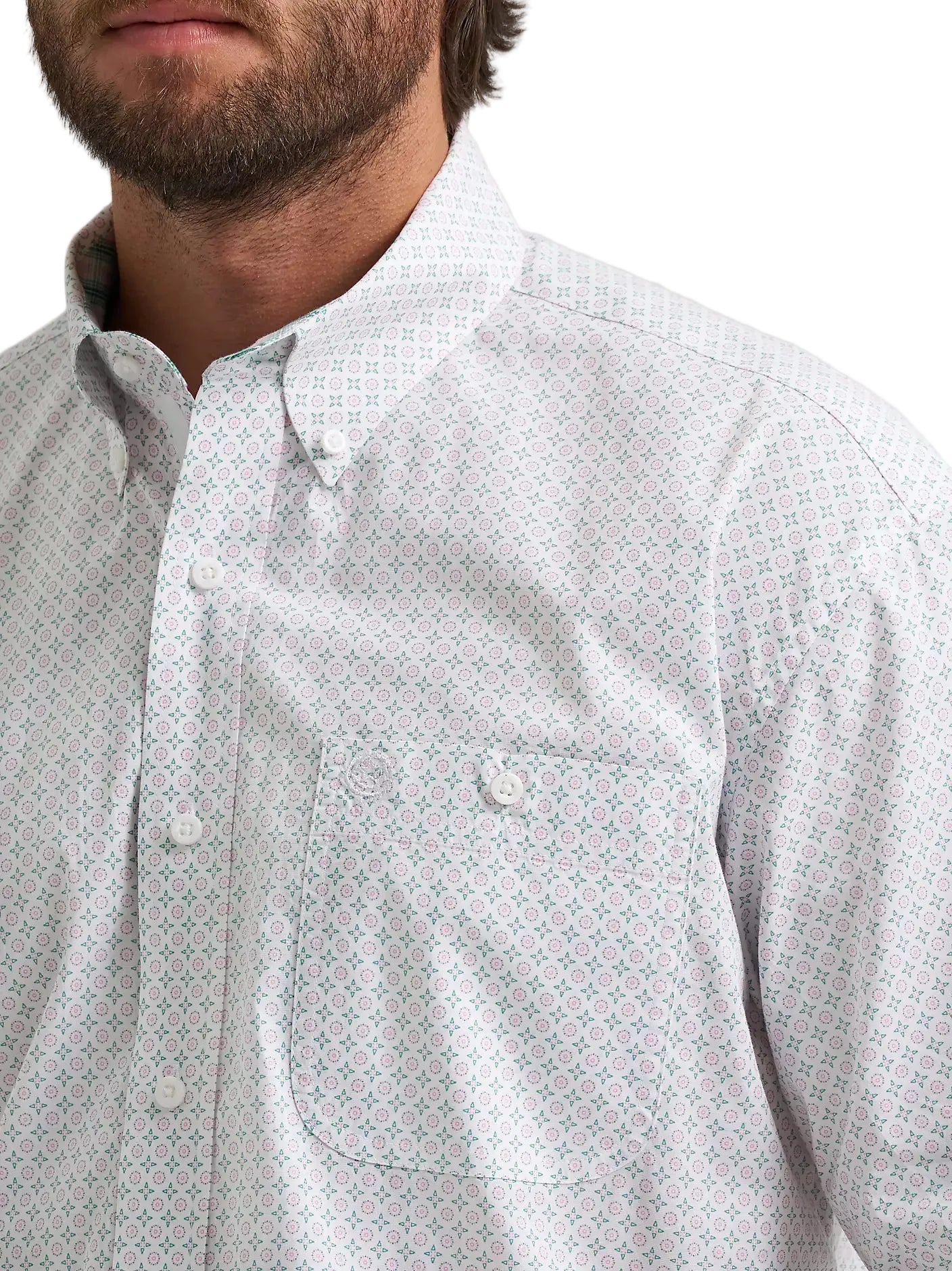 Wrangler George Strait Short Sleeve Men's Button Down Shirt