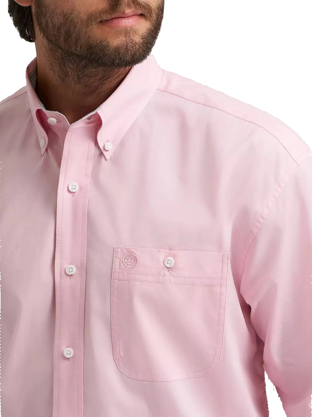 Wrangler George Strait Long Sleeve Men's Button Down Shirt