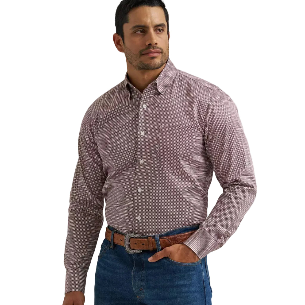 Wrangler Cody Johnson Long Sleeve Men's Button Down Shirt