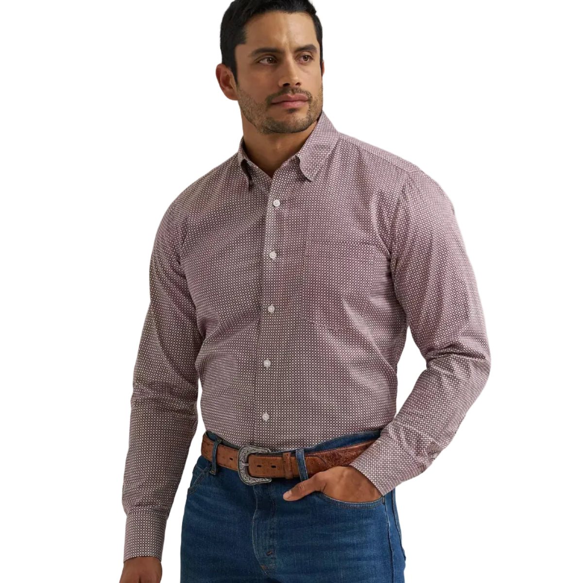 Wrangler Cody Johnson Long Sleeve Men's Button Down Shirt