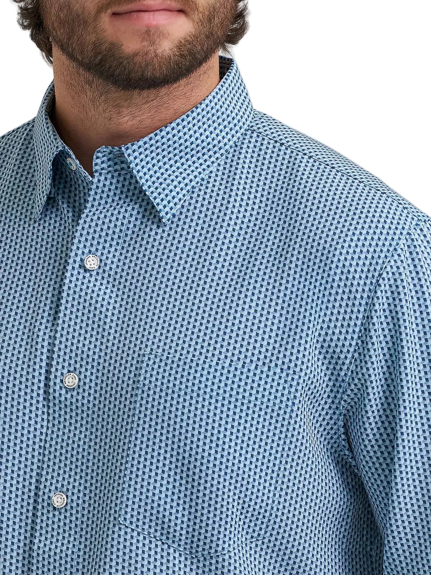 Wrangler Cody Johnson Men's Performance Button Down Shirt