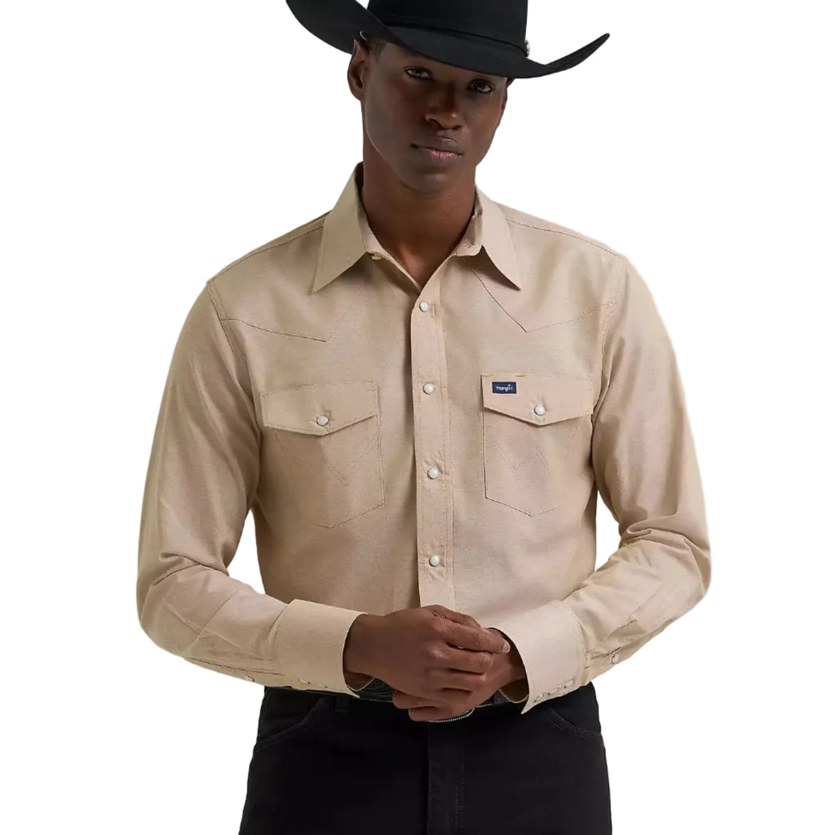 Wrangler Tan Painted Desert Men's Work Shirt