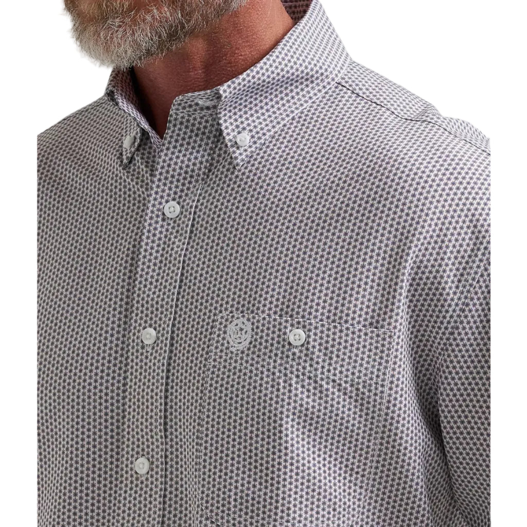 Wrangler George Strait Long Sleeve Men's Performance Button Down Shirt