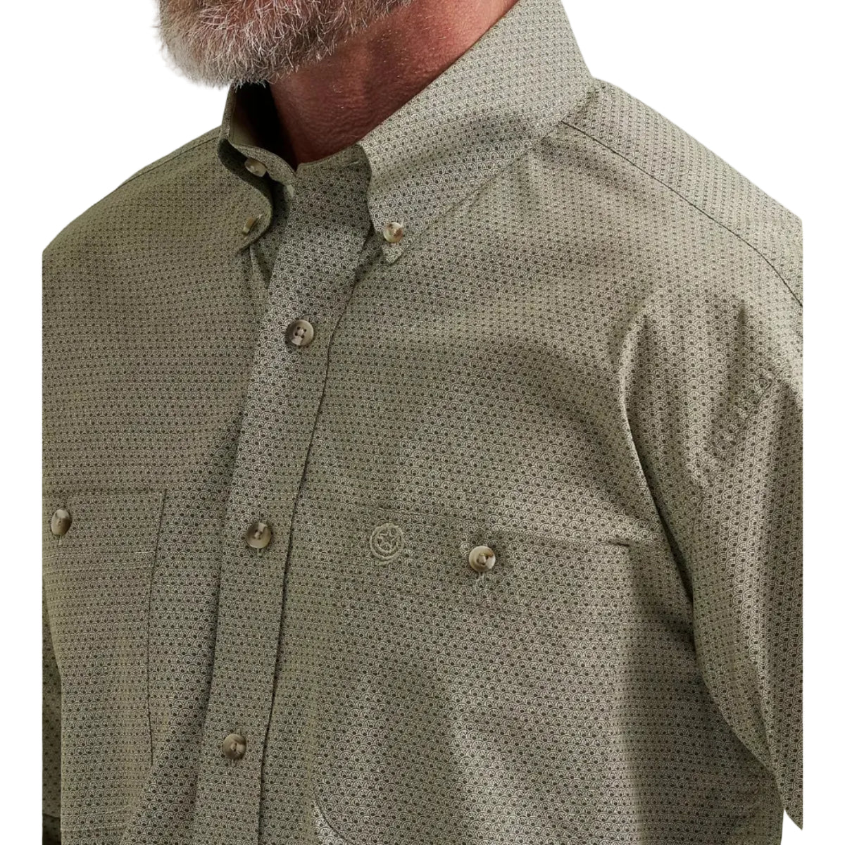 Wrangler George Strait Long Sleeve Men's Button Down Shirt