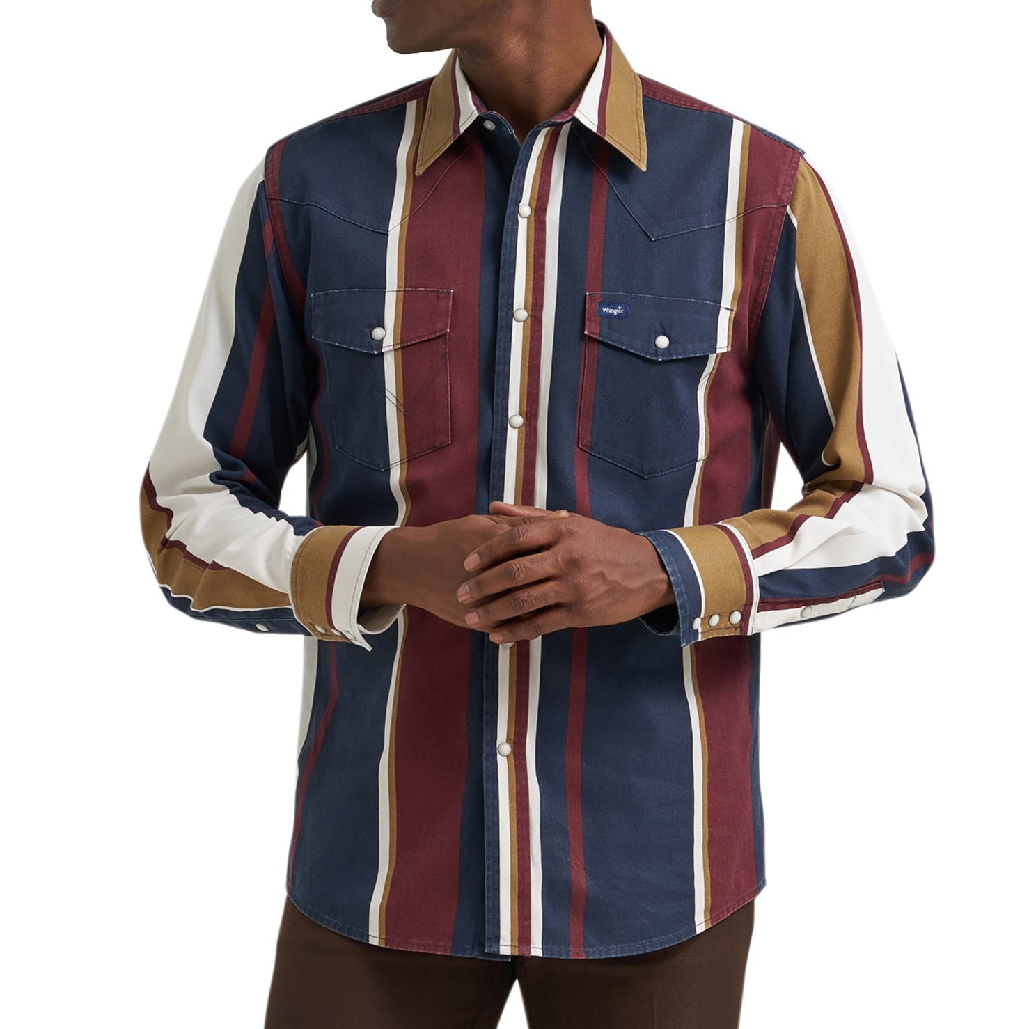 Wrangler Brushpopper Western Snap Men's Workshirt
