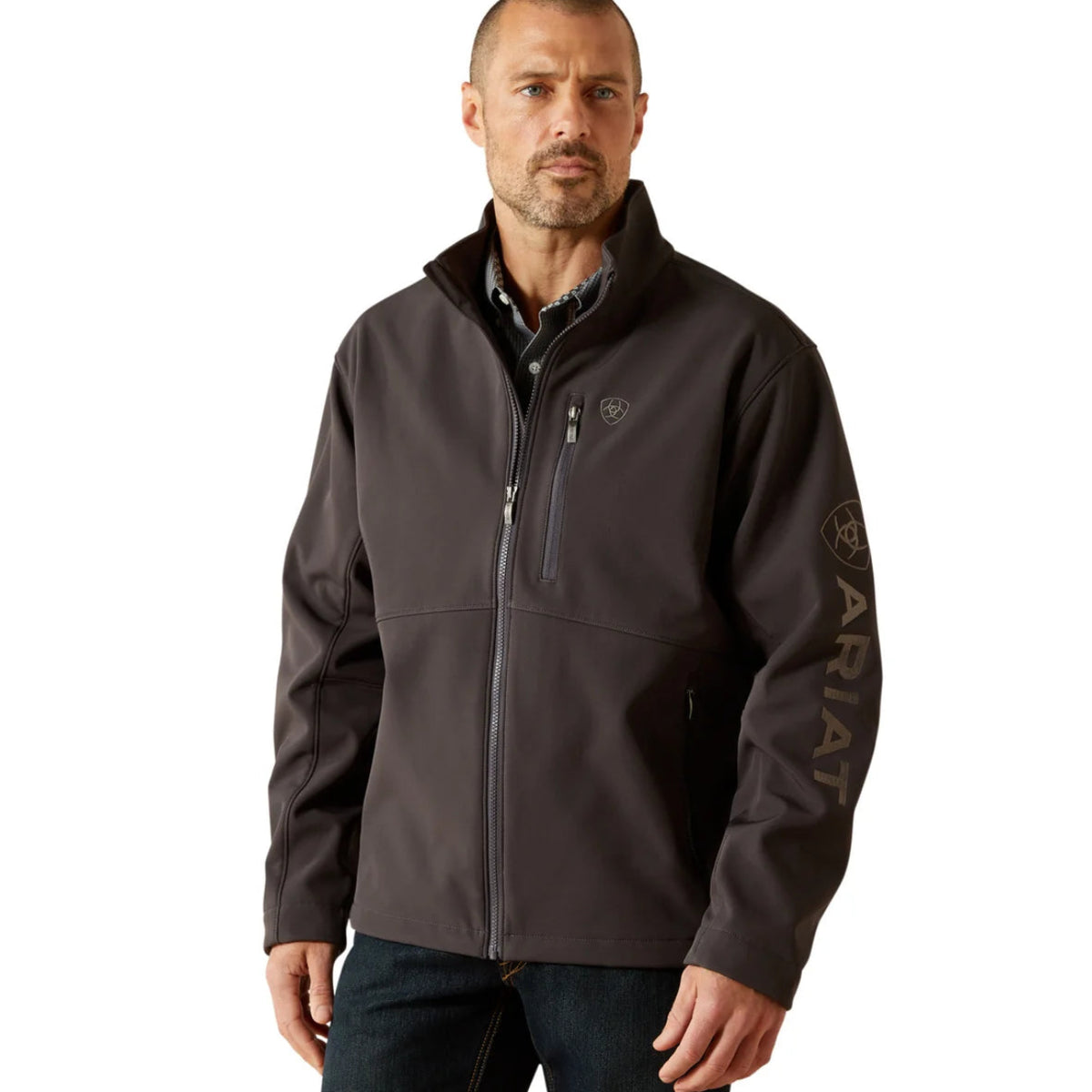 Ariat Men's Logo Softshell Jacket