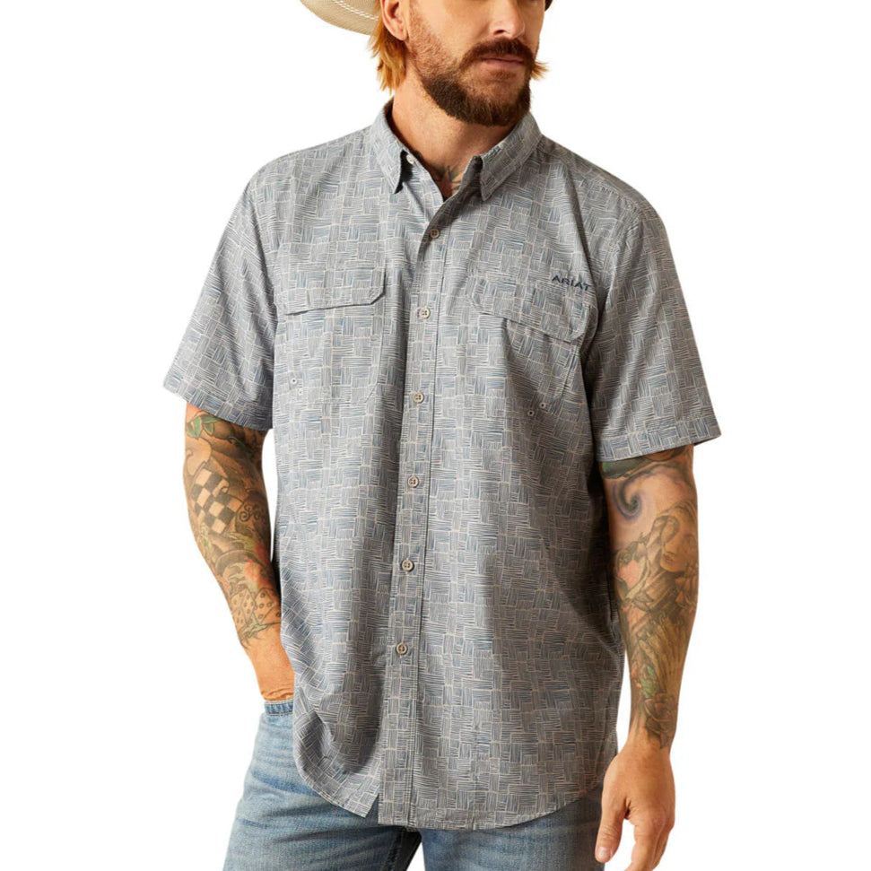 Ariat Fitted Ventek Outbound Button Up Men's Shirt