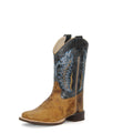 Old West Burnt Brown Jama Children's Boot