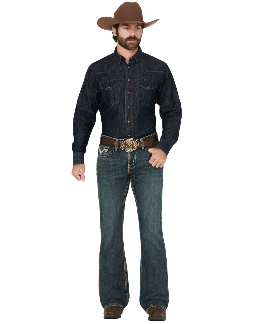 Rock & Roll Regular Fit Boot Cut Men's Jean