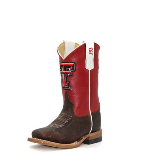 Anderson Bean Texas Tech Exclusive Bone Children's Boot