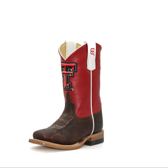 Anderson Bean Texas Tech Exclusive Bone Children's Boot