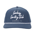 Cowboy Country Club Cursive Roped Cap