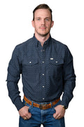 Ferrell "Silas" Long Sleeve Men's Pearl Snap Shirt