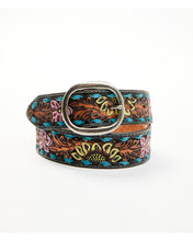 Load image into Gallery viewer, ROPER WOMEN&#39;S FLORAL EMBOSSED BELT
