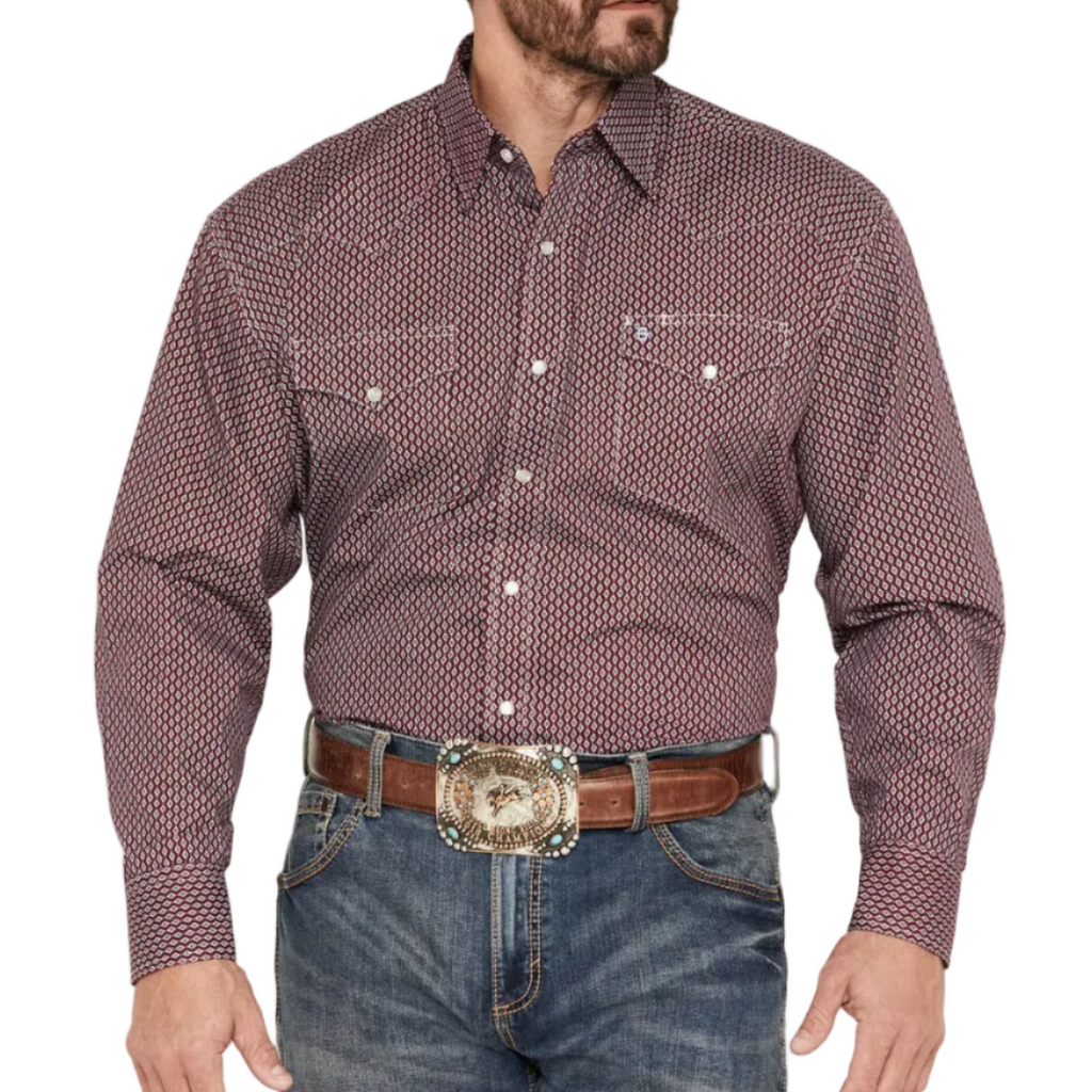 Stetson Long Sleeve Men's Pearl Snap
