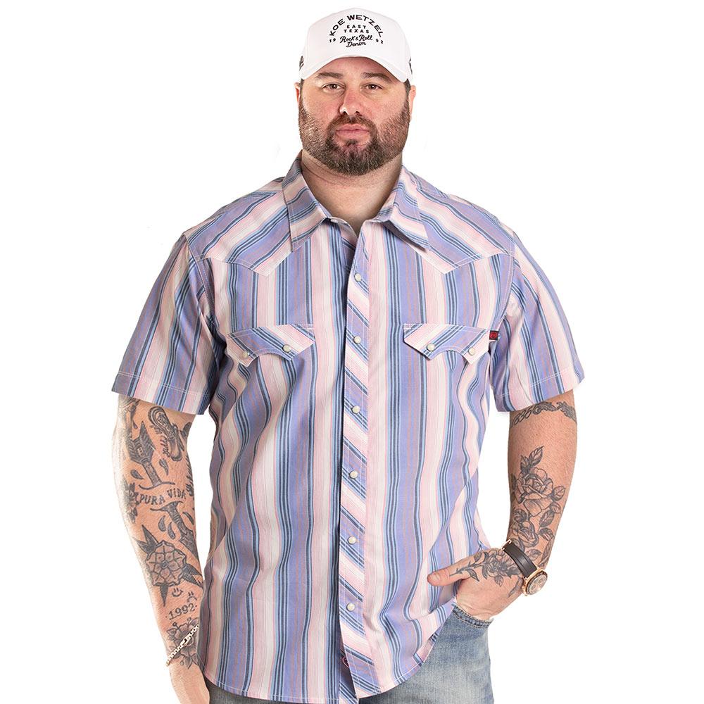 Rock & Roll Koe Wetzel Men's Snap Shirt