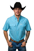 Ferrell "Prescott" Short Sleeve Men's Snap Shirt