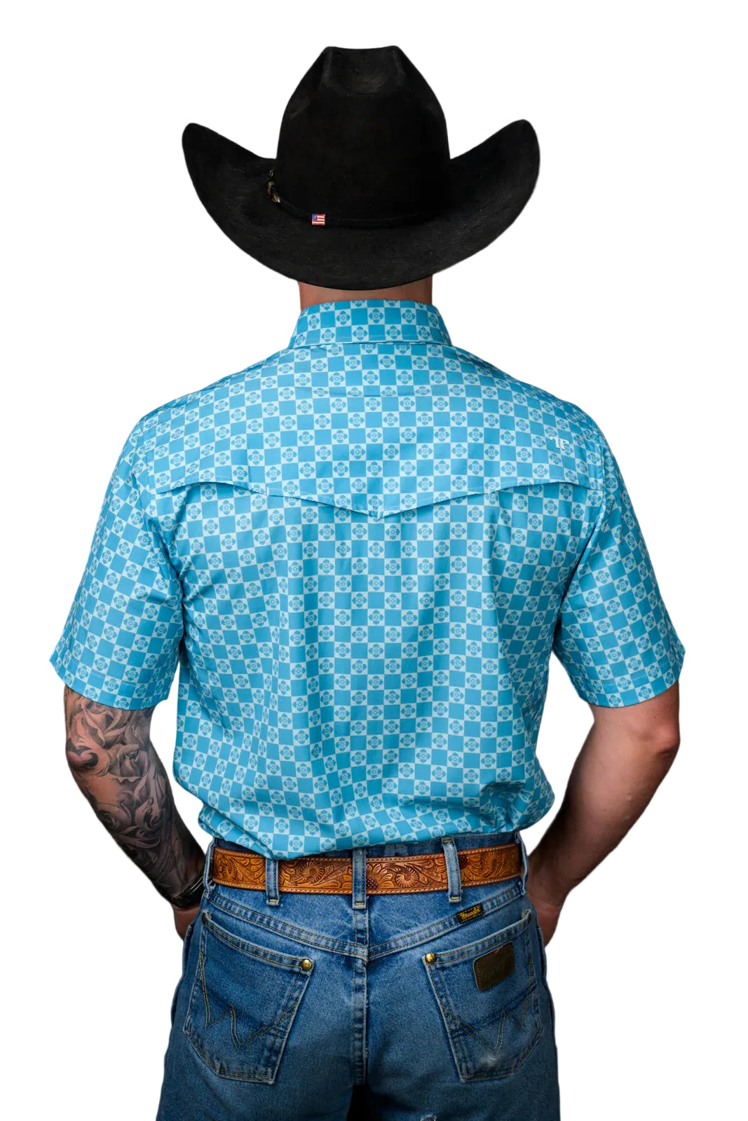 Ferrell "Prescott" Short Sleeve Men's Snap Shirt