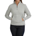 Cinch Striped 1/4 Zip Ladies' Pullover