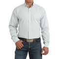 Cinch Blue Plaid Men's Button Down Shirt