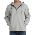Cinch Grey Men's 1/4 Zip Hoodie