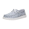Hey Dude Wendy Stretch Jersey Leopard Ladies' Casual Shoe