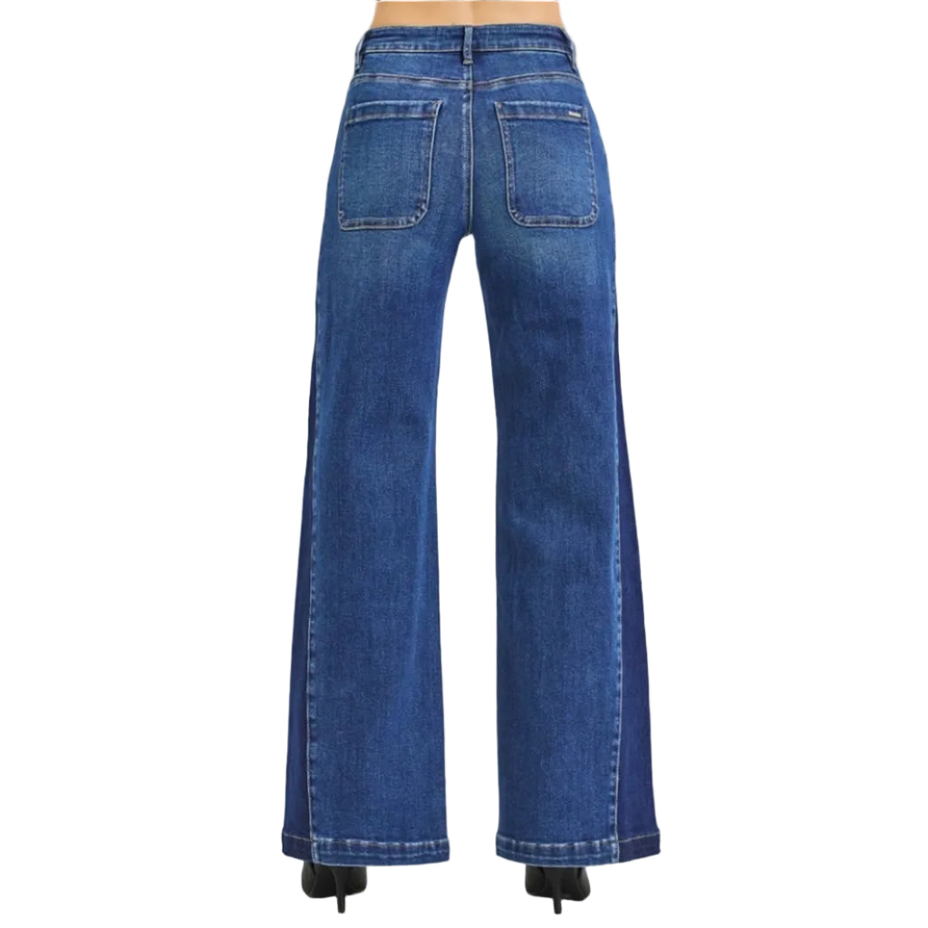 Risen Wide Leg Panel Ladies' Jeans