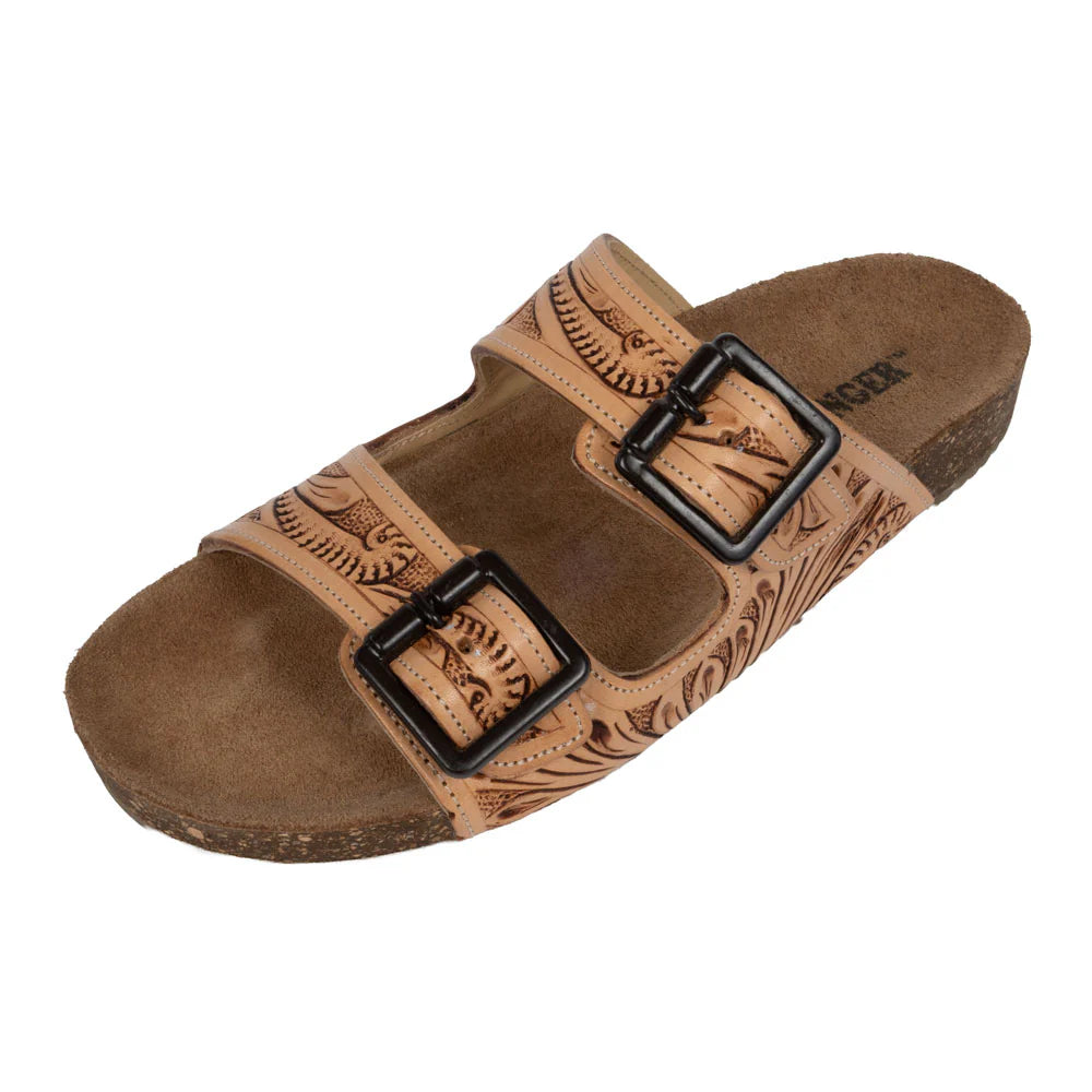 Challenger Ladies' Tami Tooled Double Buckle Slide
