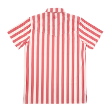 Load image into Gallery viewer, SanJac Red Coahuila Short Sleeve Pearl Snap Men&#39;s Shirt
