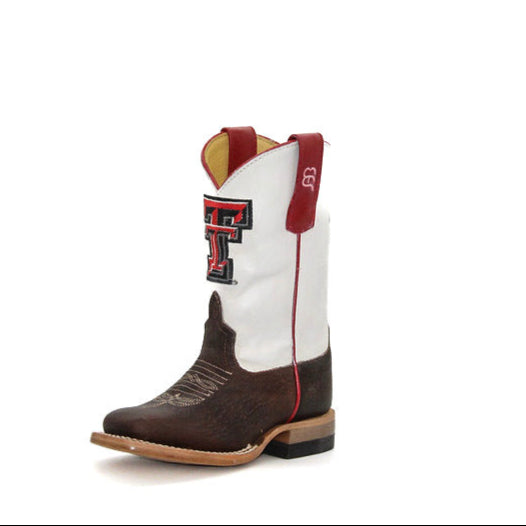 Anderson Bean Texas Tech Exclusive Bone Children's Boot