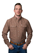 Ferrell "Carson" Long Sleeve Men's Pearl Snap Shirt