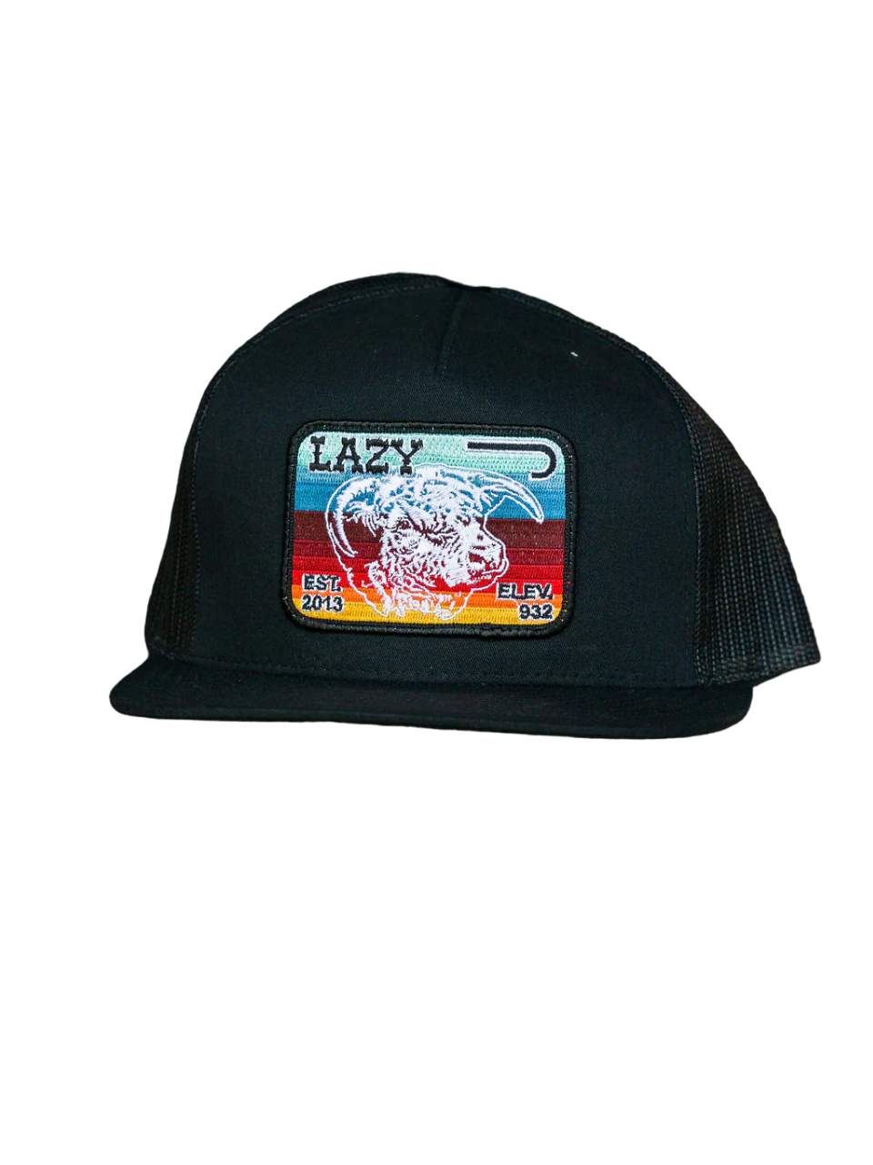 Lazy J Ranch Wear Black Serape Elevation Cap