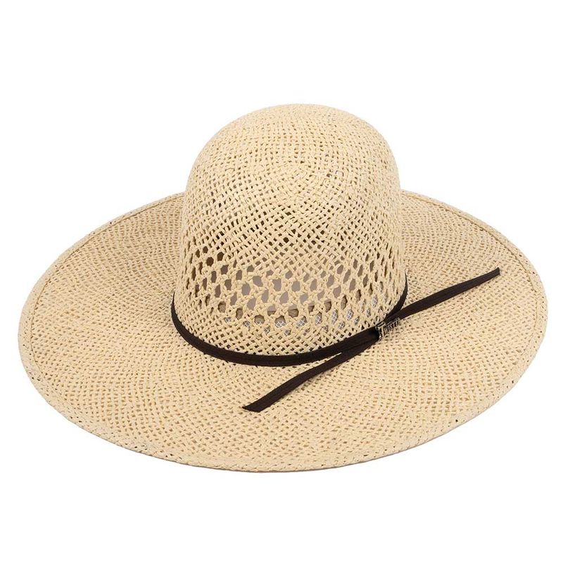 Twister Jute 4.5" Open Crown Hat