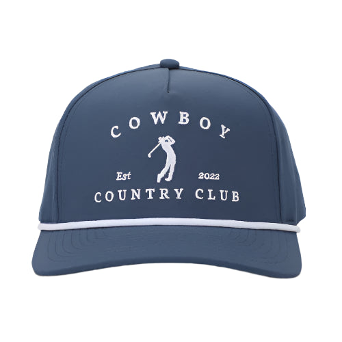 Cowboy Country Club Logo Rope Cap