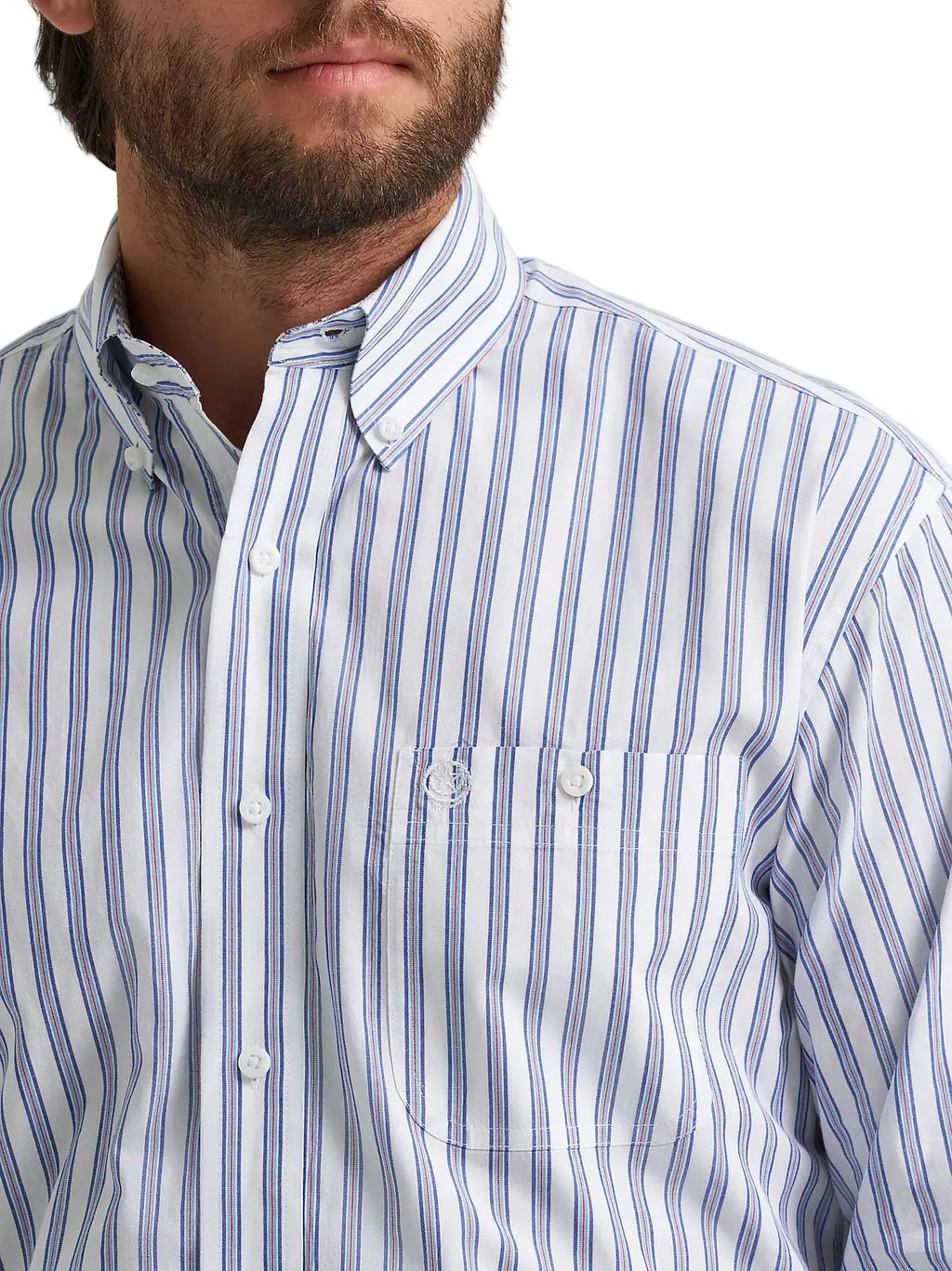 Wrangler George Strait Long Sleeve Men's Button Down Shirt