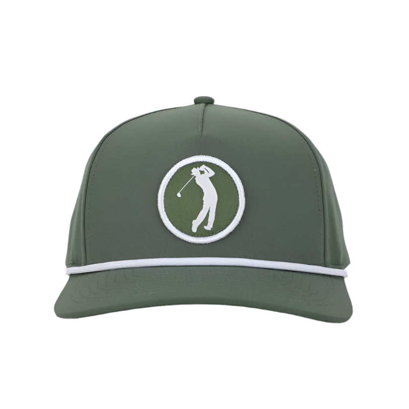 Cowboy Country Club Circle Golfer Roped Cap