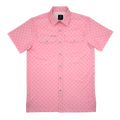 SanJac Pink Coahuila Short Sleeve Pearl Snap Men's Shirt