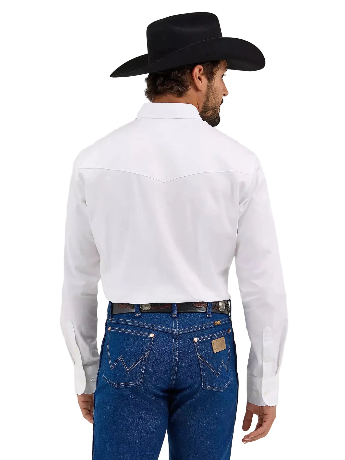 Wrangler White Painted Desert Men's Shirt