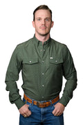 Ferrell "Collin" Long Sleeve Men's Pearl Snap Shirt