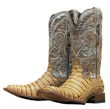 Load image into Gallery viewer, Tanner Mark Caiman Belly Print Men&#39;s Boot
