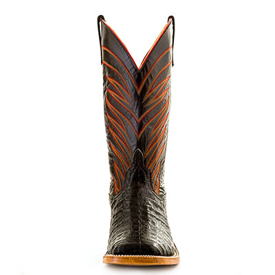 Anderson Bean Black Caiman Belly Men's Boot
