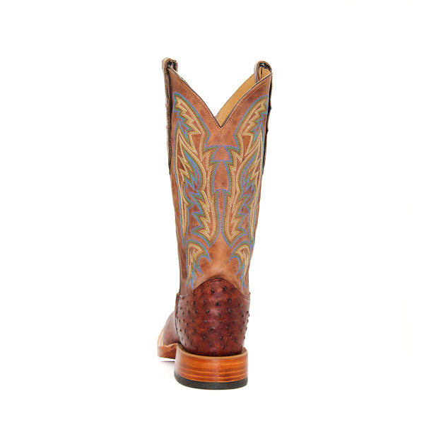 Justin Smooth Ostrich Men's Boot