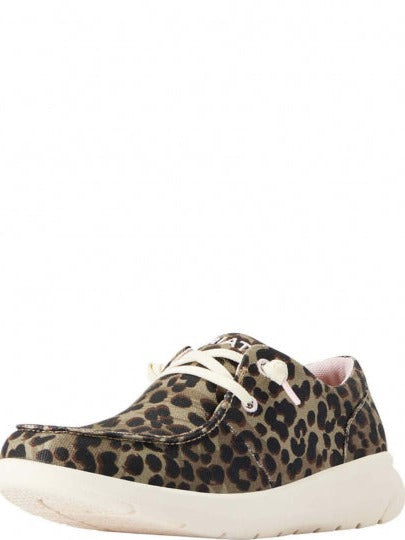Ariat Ladies Leopard Olive Hilo Shoe