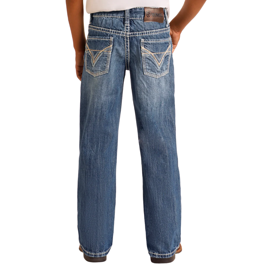 Rock and Roll Denim Boy's BB Gun Bootcut Jeans