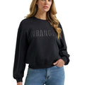 Wrangler Black Ladies' Crew Neck