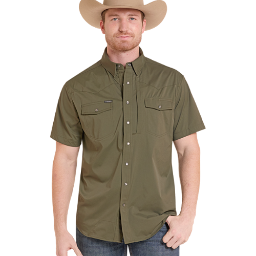 Rock & Roll TEK Western Men's Snap Shirt
