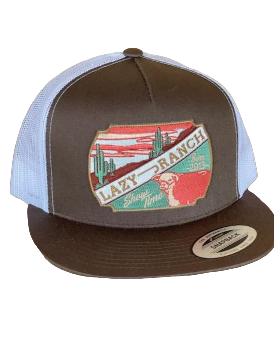 Lazy J Ranch Wear Brown Show Cap