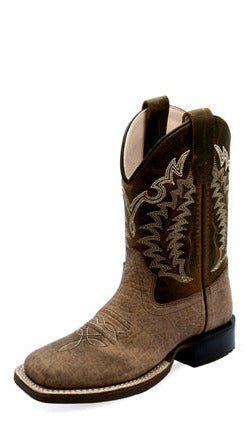 Old West Brown Children's Boot
