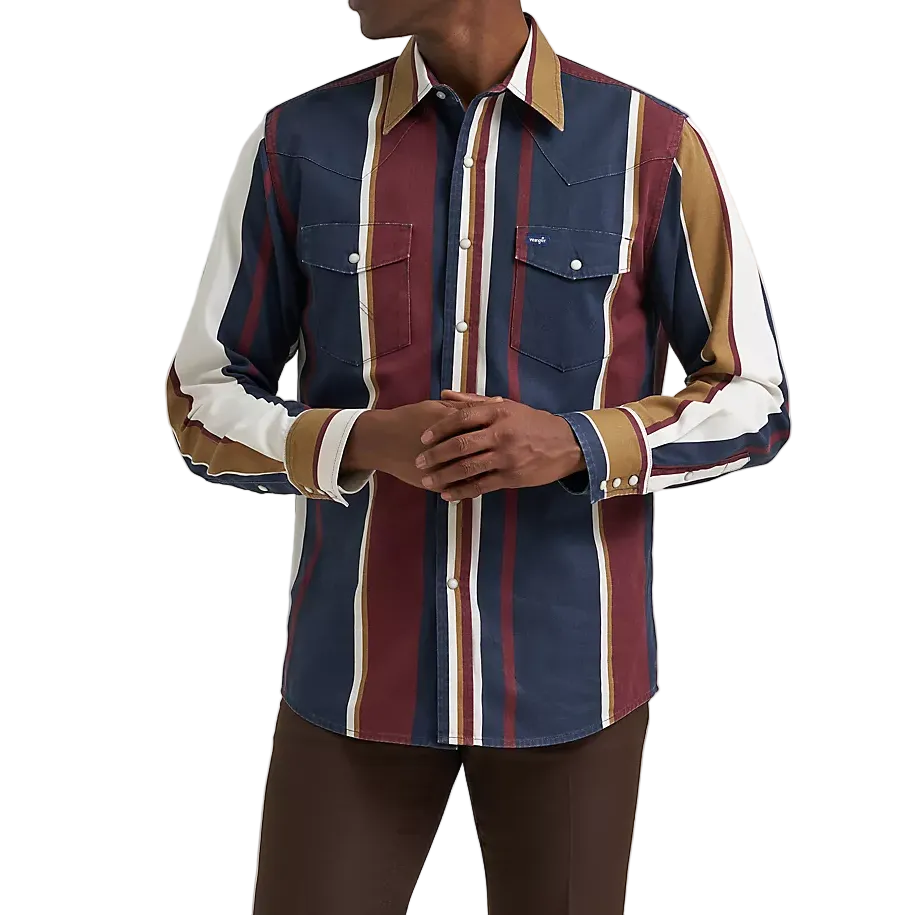 Wrangler Brushpopper Western Snap Men's Workshirt